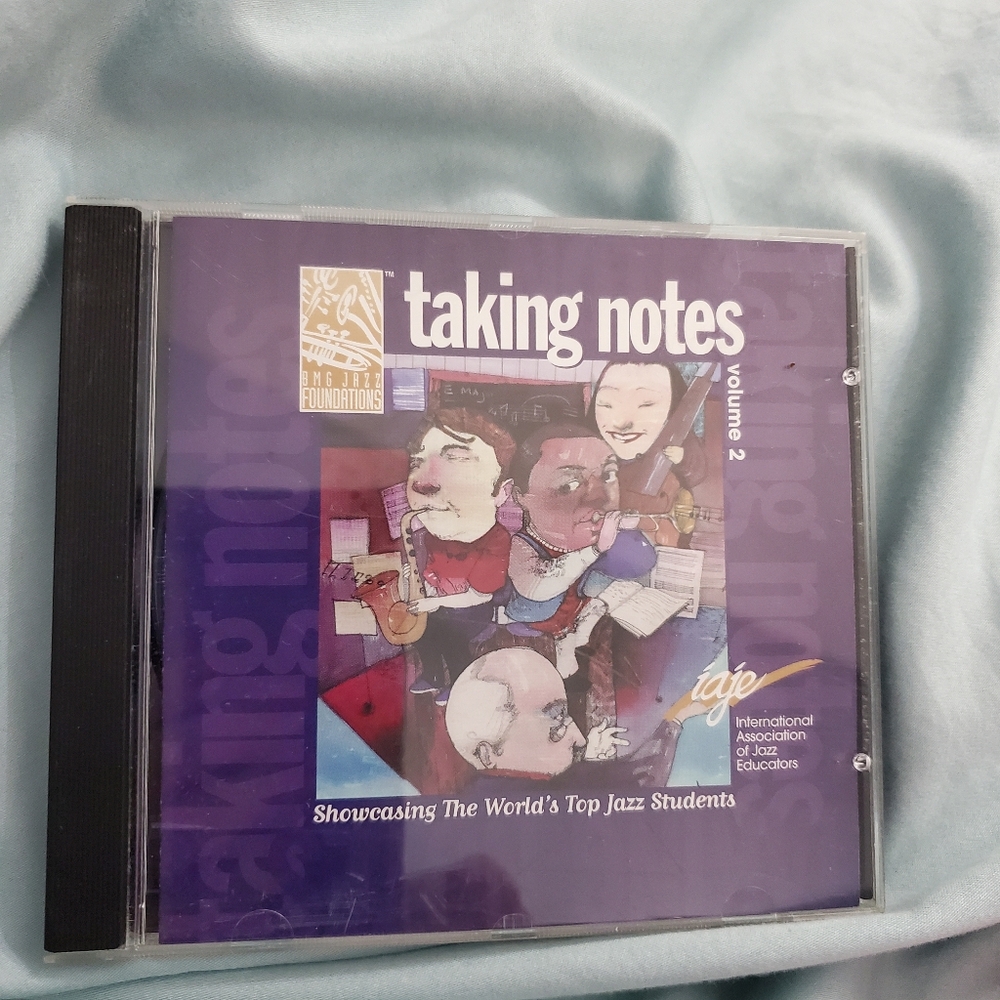 Taking Notes Volume 2 CD Showcasing